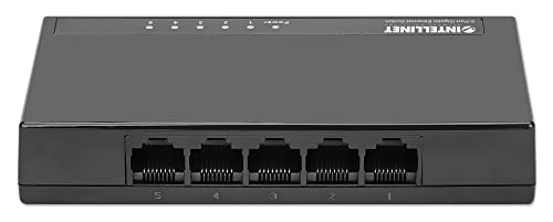 Intellinet 561747 Gigabit Ethernet Switch 5 Ports Schwarz von Intellinet