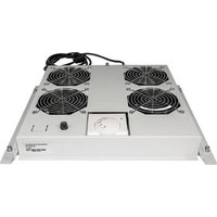 Intellinet 712798 19 Zoll 4 x Netzwerkschrank-Lüfter 1 HE Grau von Intellinet