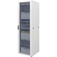 Intellinet 712972 19 Zoll Netzwerkschrank (B x H x T) 600 x 1653 x 600mm 32 HE Lichtgrau (RAL 7035) von Intellinet