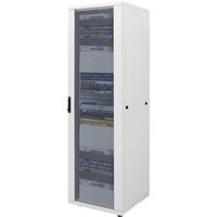 Intellinet 713016 19 Zoll Netzwerkschrank (B x H x T) 600 x 1728 x 800mm 36 HE Lichtgrau (RAL 7035) von Intellinet