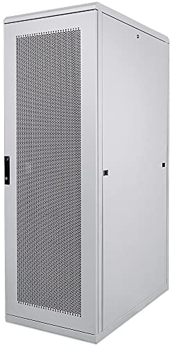 Intellinet 713290 Serverschrank 42 HE 2057 (H) x 800 (B) x 1000 (T) mm Schutzklasse IP20 vollständig montiert, 48,26 cm (19 Zoll) grau von Intellinet
