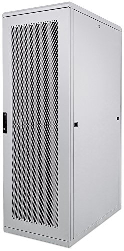 Intellinet 713337 Serverschrank 36 HE 1728 (H) x 600 (B) x 1000 (T) mm Schutzklasse IP20 vollständig montiert, 48,26 cm (19 Zoll) grau von Intellinet