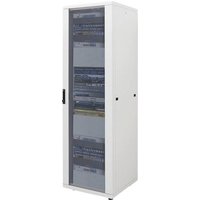 Intellinet 713597 19 Zoll Netzwerkschrank (B x H x T) 600 x 1284 x 600mm 26 HE Lichtgrau (RAL 7035) von Intellinet