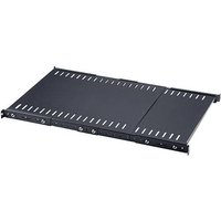 Intellinet 714389 19 Zoll Netzwerkschrank-Geräteboden 1 HE Ausziehbar Geeignet für Schranktiefe: a von Intellinet