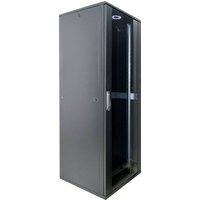 Intellinet 715362 19 Zoll Netzwerkschrank (B x H x T) 600 x 1139 x 800mm 22 HE Schwarz (RAL 9005) von Intellinet