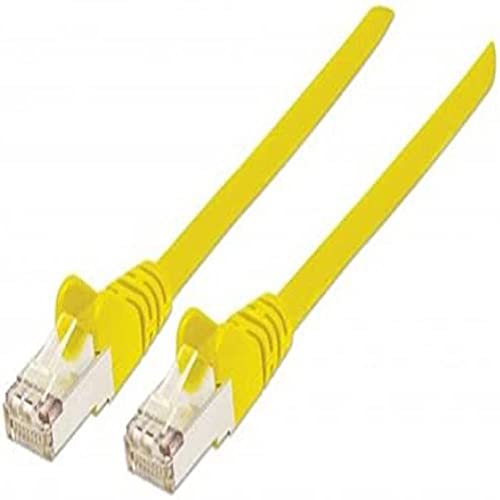 Intellinet 735520 Netzwerkkabel Cat6 SFTP LS0H Kupfer RJ-45 Stecker auf RJ-45 Stecker 3 m gelb von Intellinet