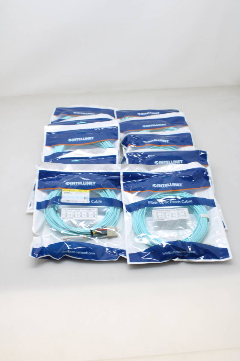 Intellinet 750523 Glasfaser LWL Anschlusskabel Glasfaserkabel 10 STÜCK von Intellinet