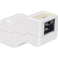 Intellinet Abschließbare Cat6 Inline-Kupplung UTP abschließbar weiß RJ45-Einbaumodul Keystone CAT Intellinet Abschließbare Cat6 Inline-Kupplung UTP abschließbar weiß RJ45-Einbaumodul Keystone CAT von Intellinet