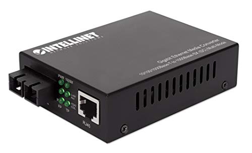 Intellinet Gigabit Medienkonverter SC Multimode 550m Auto von Intellinet