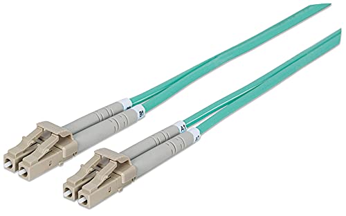 Intellinet LWL Kabel LC/LC OM3 3m Tuerkis 50/125um Duplex Multimode von Intellinet