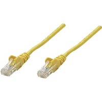 Intellinet 330565 RJ45 Netzwerkkabel, Patchkabel CAT 5e SF/UTP 2.00m Gelb von Intellinet