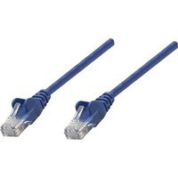 Intellinet 342599 RJ45 Netzwerkkabel, Patchkabel CAT 6 U/UTP 2.00m Blau von Intellinet