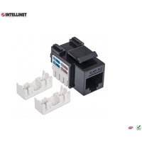 Intellinet RJ45 UTP Cat.6 Keystone-Modul, Schwarz von Intellinet
