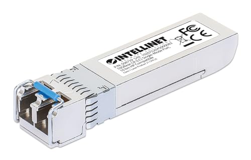 Intellinet Transceiver 10 Gigabit Fibra Ottica LC Duplex SFP+ Grigio Silver von Intellinet