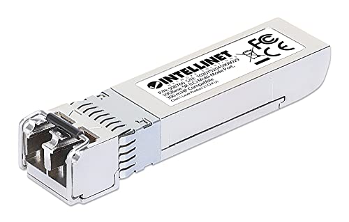 Intellinet Transceiver 10 Gigabit Fibra Ottica LC Duplex SFP+ Silver von Intellinet