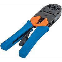 Intellinet - Kabel Crimpzange Modular Crimpzange Rj11 / Rj12 / Rj45 [Bu]. von Intellinet