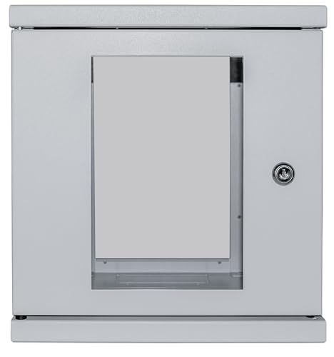 Intellinet Wandschrank 10 Zoll 6 HE 32x30x30 montiert grau RAL 7035 711708 von Intellinet