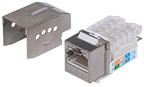 Intellinet abschließbare Cat6 Modularbuchse geschirmt FTP werkzeuglos - Metallgehäuse 790765 Intellinet abschließbare Cat6 Modularbuchse geschirmt FTP werkzeuglos - Metallgehäuse 790765 von Intellinet