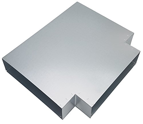 Intelmann Flachkanal T-Stück 90° Breite 100mm Abgang 100mm von Intelmann