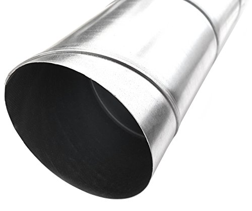 Intelmann Wickelfalzrohr Ø 250 Länge 1000 mm (80 100 125 150 160 180 200 250) von Intelmann