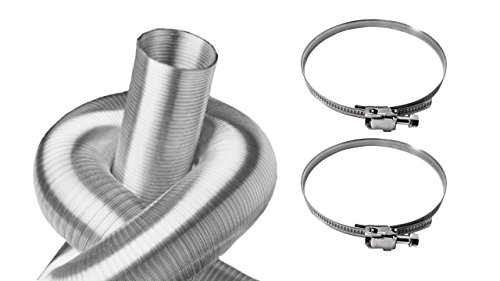 Intelmann Alu Flexrohr 125mm, Länge 3m + 2 Edelstahl Schlauchschellen Intelmann Alu Flexrohr 125mm, Länge 3m + 2 Edelstahl Schlauchschellen von Intelmann