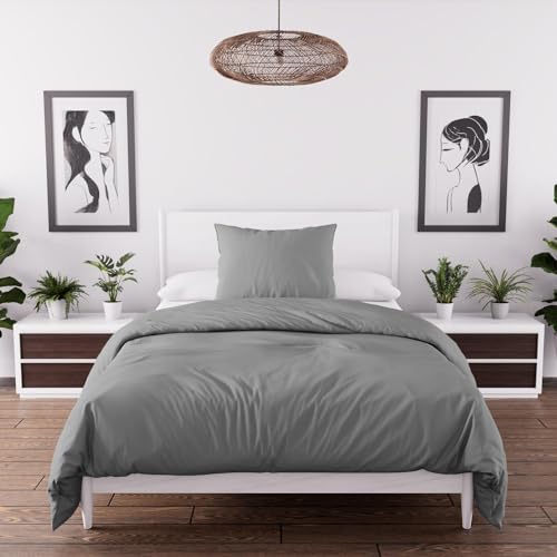Intemporel Bettbezug-Set aus gewaschener Mikrofaser 140x200 cm Boheme Grau Intemporel Bettbezug-Set aus gewaschener Mikrofaser 140x200 cm Boheme Grau von Intemporel