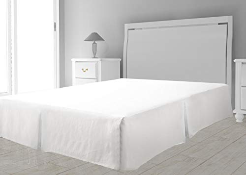 Intemporel Zeitlos Zwischenspeicher Bettfeder Mikrofaser, Polyester, Weiß, 140 x 190 cm von Soleil d'ocre