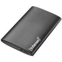 Intenso externe SSD PREMIUM 500GB, USB 3.2 Gen 1x1 Alu schwarz von Intenso
