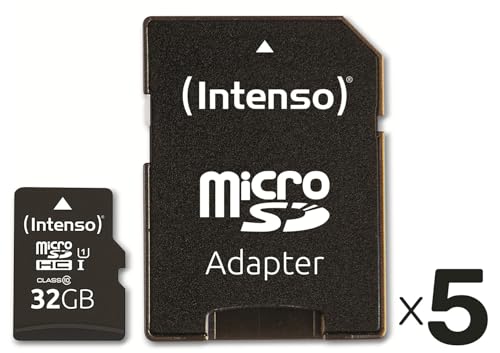 INTENSO MicroSD-Card Performance Line, 3424480, 32 GB 5er Pack von Intenso