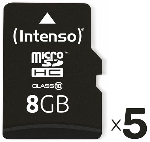 INTENSO MicroSDHC Card 3413460, 8 GB 5er Pack INTENSO MicroSDHC Card 3413460, 8 GB 5er Pack von Intenso