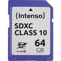 Intenso 3411490 SDXC-Karte 64GB Class 10 von Intenso