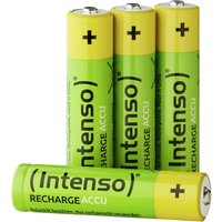 Intenso - 7505214 Micro (AAA)-Akku NiMH 1000 mAh 1.2 v 4 St. von Intenso