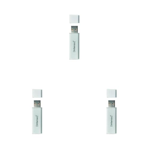 Intenso Alu Line 4GB Speicherstick USB 2.0 Silber, 3er Pack von Intenso