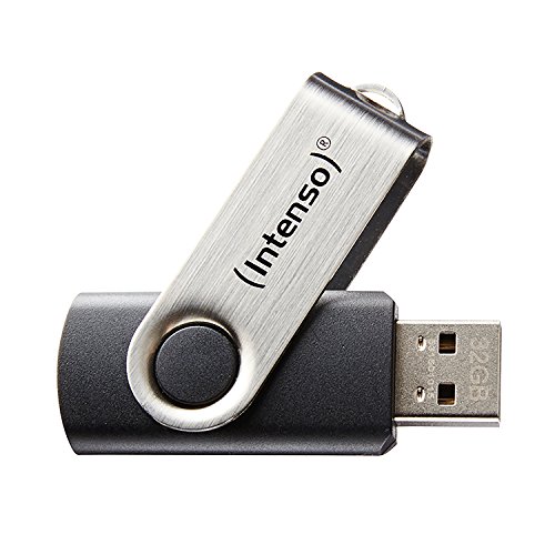 Intenso Basic Line 32 GB USB-Stick USB 2.0 silber/schwarz Intenso Basic Line 32 GB USB-Stick USB 2.0 silber/schwarz von Intenso