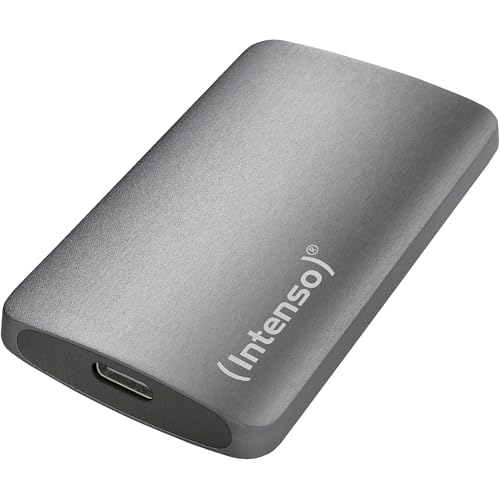 Intenso Externe SSD TX800, 1TB Portable Solid State Drive, Super Speed USB 3.2 Gen 2x2 (20 Gbit/s), bis zu 2100 MB/s von Intenso