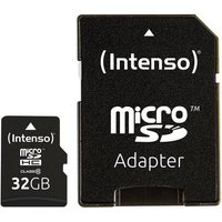 Intenso High Performance microSDHC-Karte 32GB Class 10 inkl. SD-Adapter von Intenso