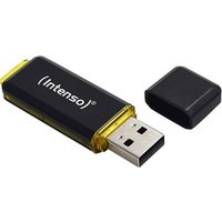 Intenso High Speed Line USB-Stick 64GB Schwarz, Gelb 3537490 USB 3.2 Gen 2 (USB 3.1) von Intenso