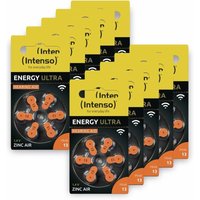 Intenso - Hörgeräte-Batterien-Set Energy Ultra a 13, 60er-Set, orange von Intenso