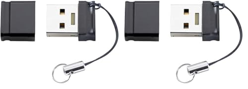 Intenso Slim Line, 8 GB USB-Stick, USB 3.2 Gen 1x1, schwarz (Packung mit 2) von Intenso