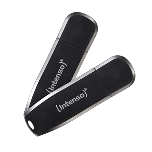 Intenso Speed Line, 2x64GB Speicherstick, USB-Stick 3.2 Gen 1x1, schwarz von Intenso
