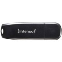 Intenso Speed Line USB-Stick 128GB Schwarz 3533491 USB 3.2 Gen 1 (USB 3.0) von Intenso