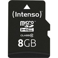 Intenso Speicherkarte microSDHC-Card Class 10 8 GB von Intenso