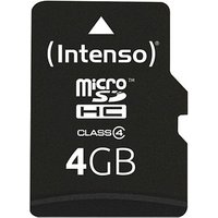 Intenso Speicherkarte microSDHC-Card Class 4 4 GB Intenso Speicherkarte microSDHC-Card Class 4 4 GB von Intenso