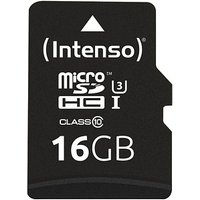 Intenso Speicherkarte microSDHC Professional 16 GB Intenso Speicherkarte microSDHC Professional 16 GB von Intenso