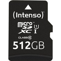Intenso Speicherkarte microSDXC-Card PREMIUM 512 GB Intenso Speicherkarte microSDXC-Card PREMIUM 512 GB von Intenso