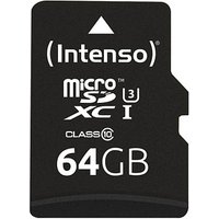 Intenso Speicherkarte microSDXC Professional 64 GB Intenso Speicherkarte microSDXC Professional 64 GB von Intenso