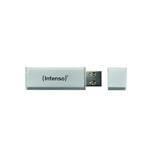 Intenso 3531491 Ultra Line, 128GB Speicherstick, USB 3.2 Gen 1x1, silber von Intenso