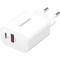 Intenso W30AC USB-Ladegerät 30W Innenbereich Ausgangsstrom (max.) 3A Anzahl Ausgänge: 2 x USB-A, U von Intenso