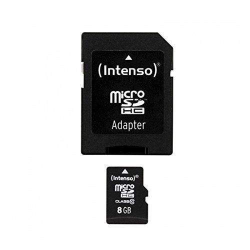Intenso microSDHC 8GB Class 10 Speicherkarte inkl. SD-Adapter, schwarz Intenso microSDHC 8GB Class 10 Speicherkarte inkl. SD-Adapter, schwarz von Intenso
