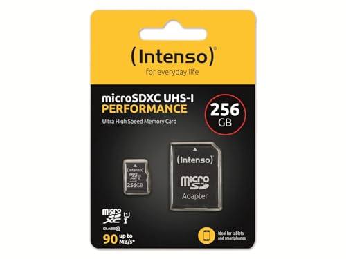Intenso microSDXC 256GB Class 10 UHS-I U1 Performance Intenso microSDXC 256GB Class 10 UHS-I U1 Performance von Intenso